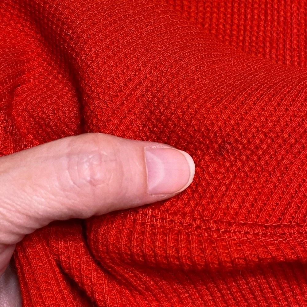 Polo Ralph Lauren Long Sleeve Thermal Knit Tee Red Men’s Medium